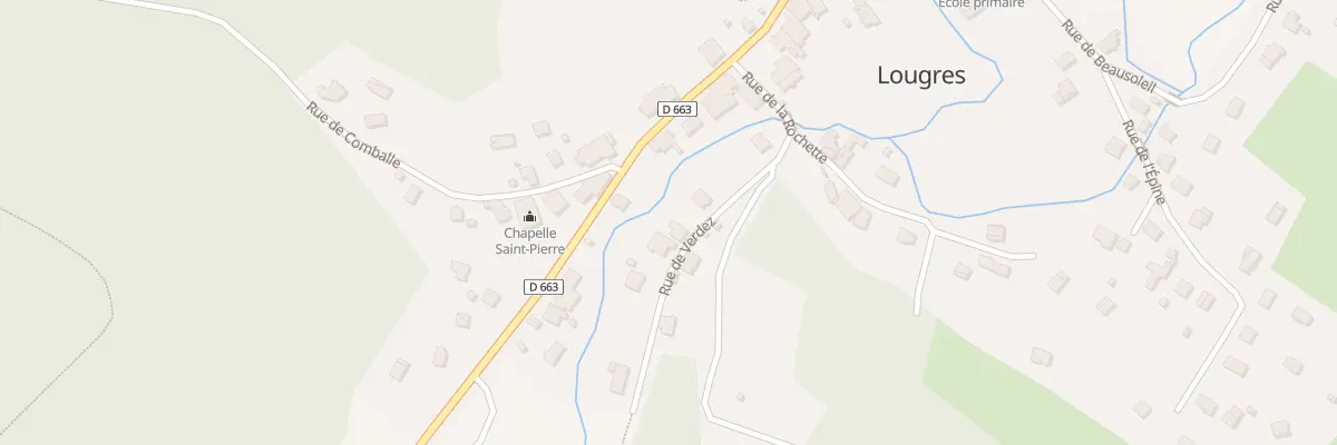 Plan du 4 Rue de Verdez à Lougres