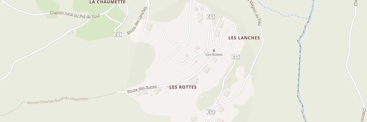 Plan du 120 Imp des Cimes à Verchaix