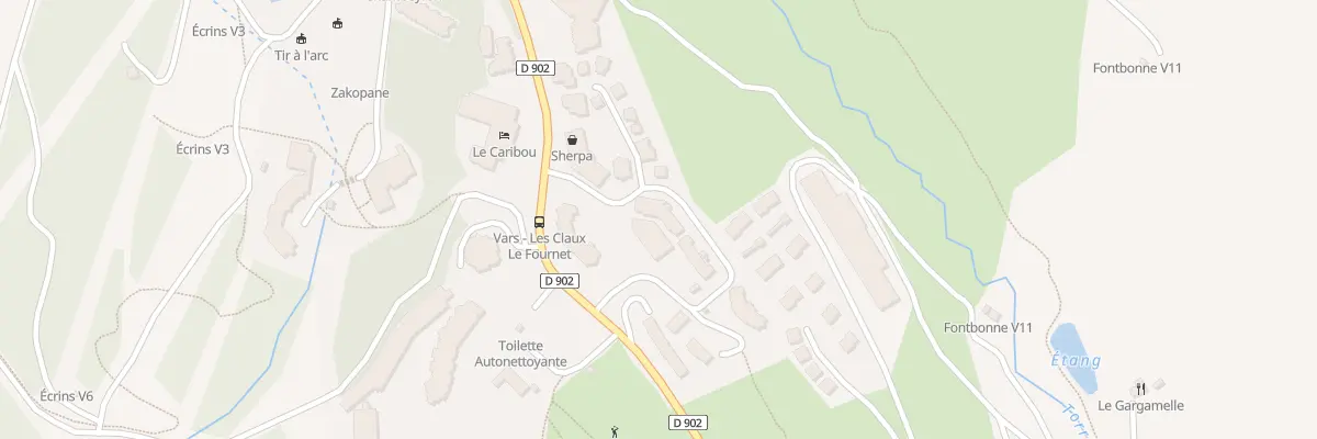 Plan du 203 Rue de Fontbonne à Vars