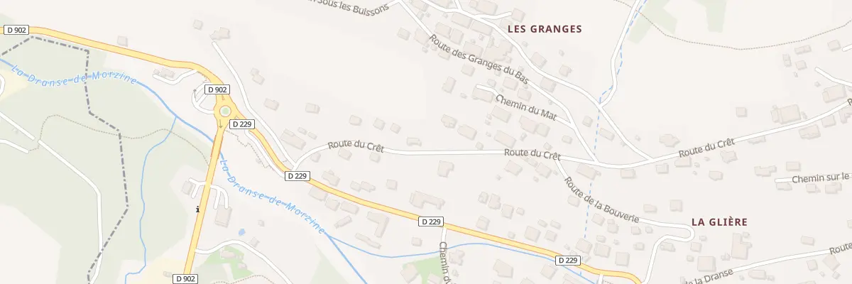 Plan du 145 Rte du Crêt à Montriond