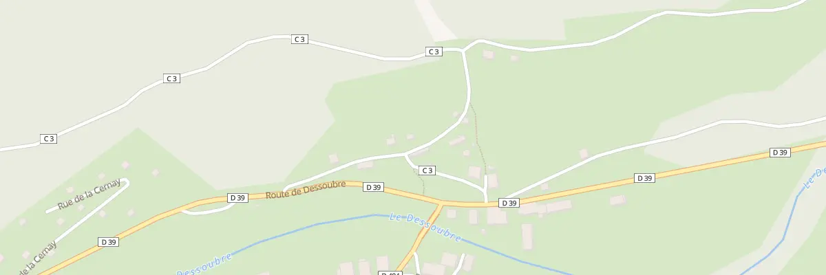 Plan du 5 Rue sous les Roches à Rosureux