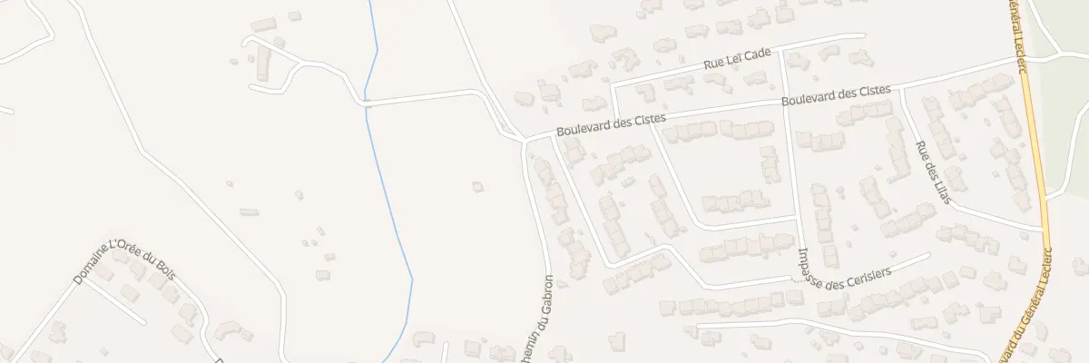 Plan du 26 Imp des Amandiers à Puget-sur-Argens