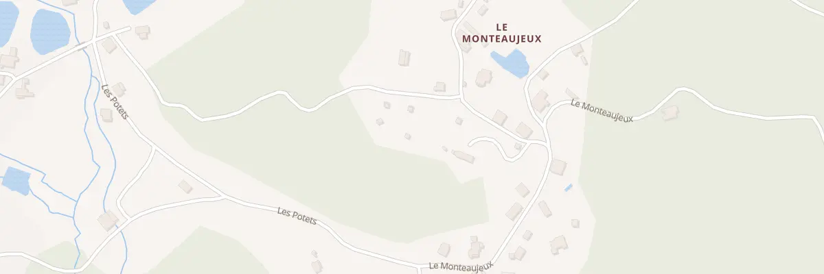 Plan du 321E Le Montaujeu à Fresse