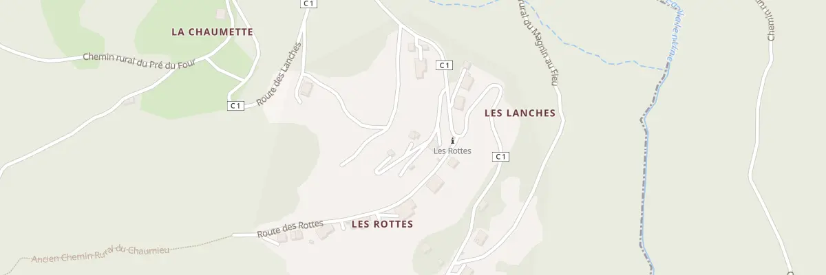 Plan du 100 Imp des Cimes à Verchaix