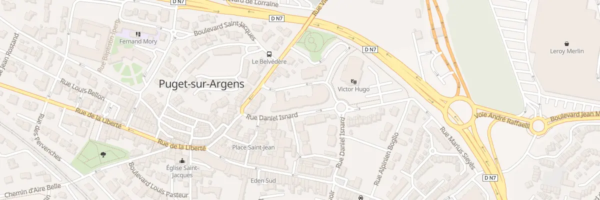 Plan du 42 Rue Antoine-paulin Jubert à Puget-sur-Argens