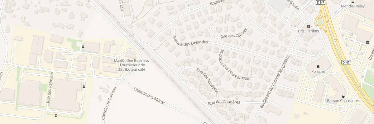Plan du 35 Rue des Aubépines à Puget-sur-Argens