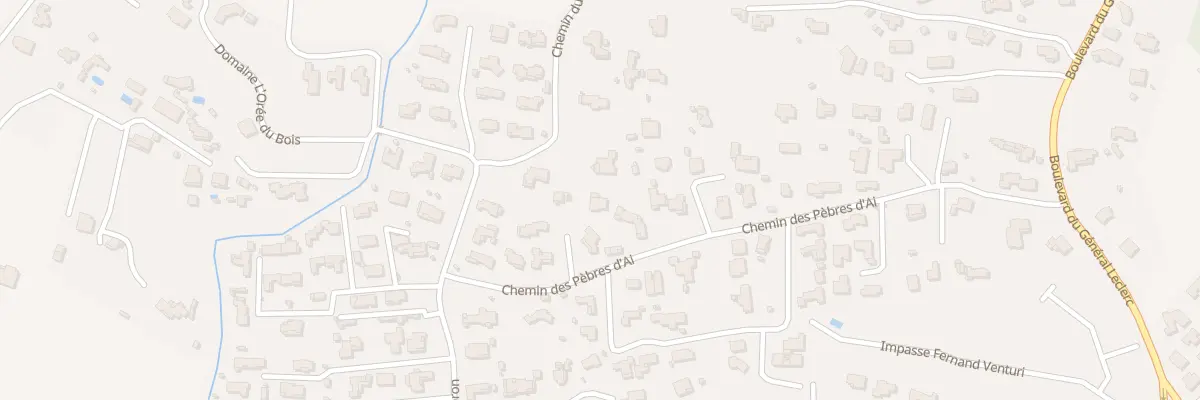 Plan du 442 Chem des Pèbres d’Ai à Puget-sur-Argens