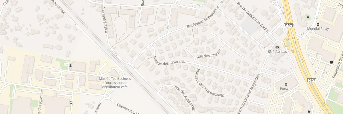 Plan du 20 Av des Lavandes à Puget-sur-Argens