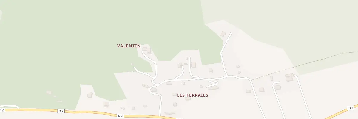 Plan du 390 Che Saint Leonce à Valderoure