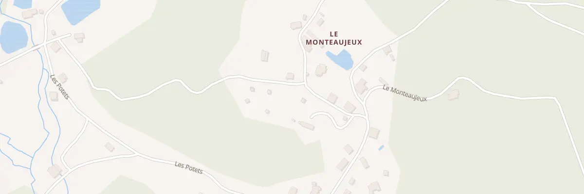 Plan du 321A Le Montaujeu à Fresse