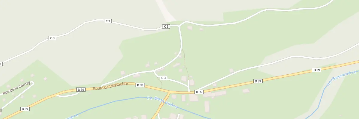 Plan du 6 Rue sous les Roches à Rosureux
