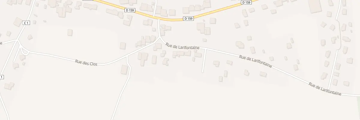 Plan du 8 Rue de Larifontaine à Brû