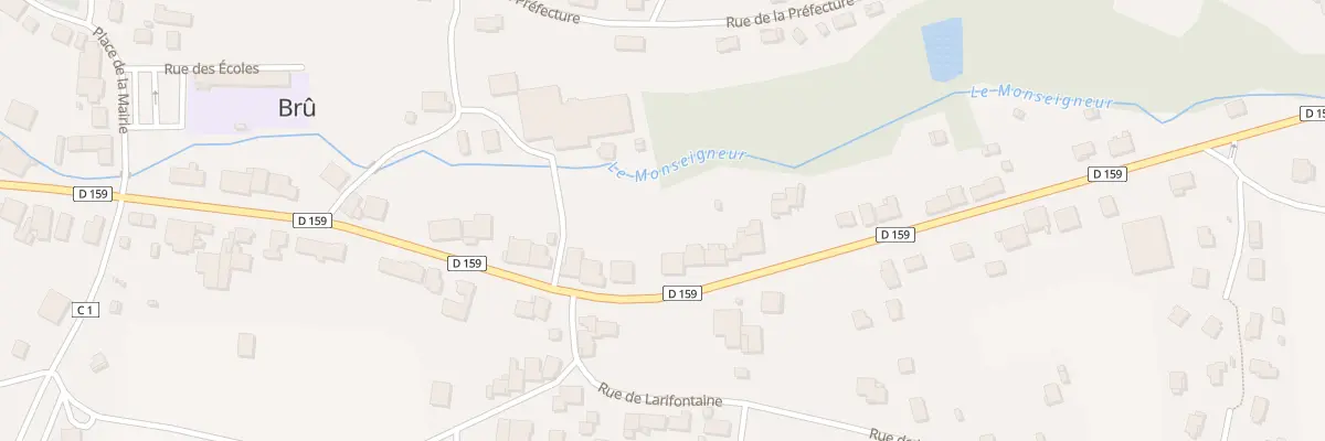 Plan du 7 Rue du Petit Nancy à Brû