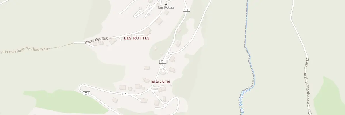 Plan du 2950 Rte des Lanches à Verchaix