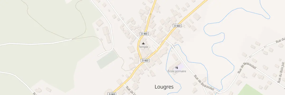 Plan du 4 Rue de Sainte-Marie à Lougres