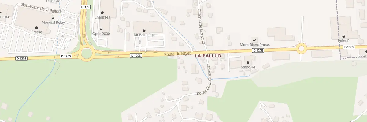 Plan du 2430 Rte du Fayet à Domancy