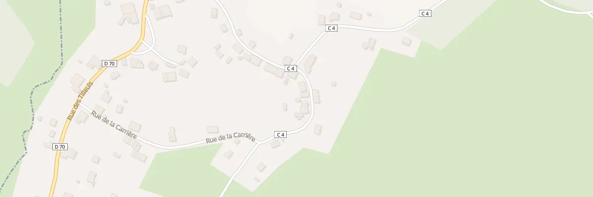 Plan du 26 Rue du Calvaire à Fremifontaine