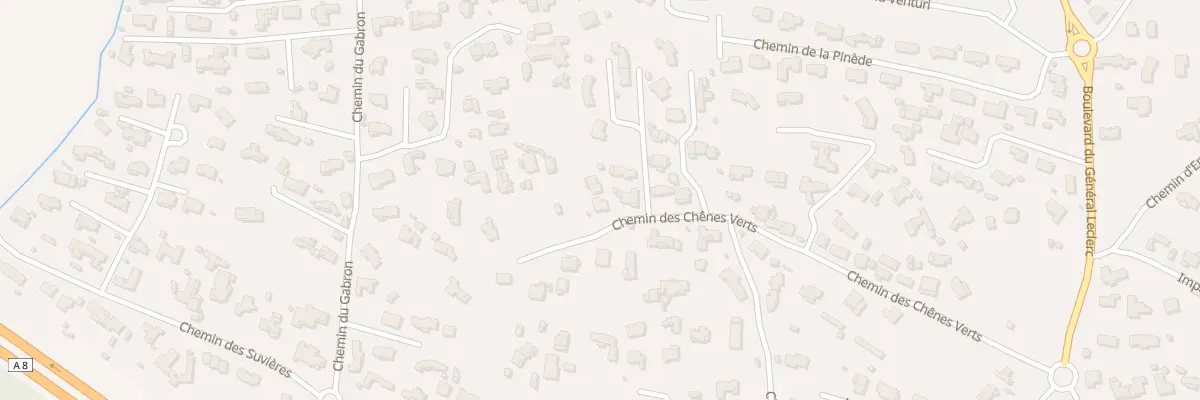 Plan du 410 Che des Chênes Verts à Puget-sur-Argens
