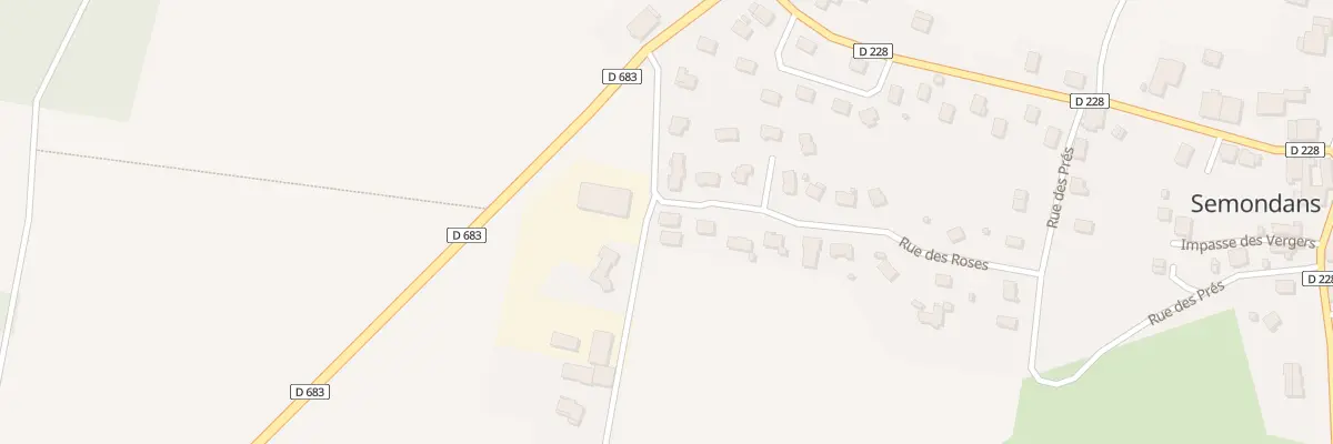 Plan du 17 Rue des Roses à Semondans