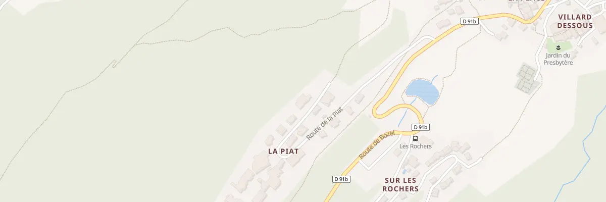 Plan du 5734 Res La Croisette à Champagny-en-Vanoise