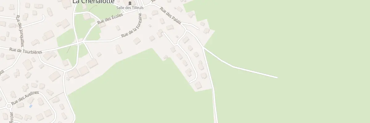 Plan du 8 Clos de la Ronceraie à La Chenalotte