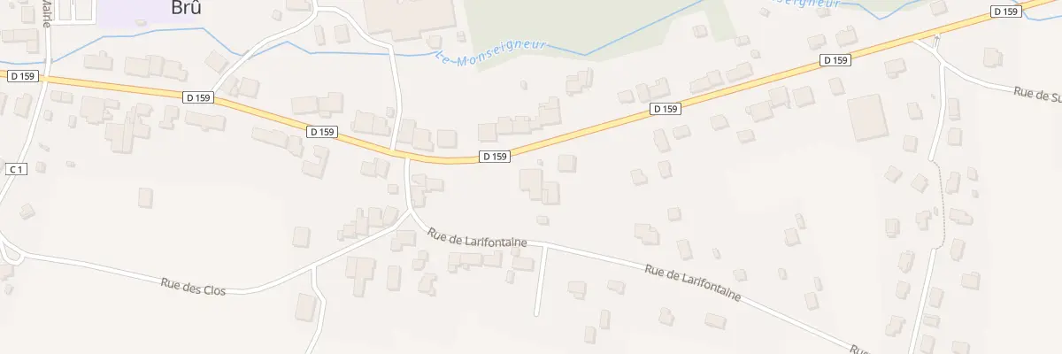 Plan du 4 Rue du Petit Nancy à Brû