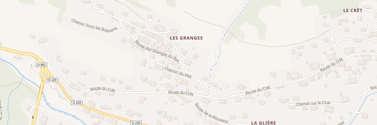 Plan du 137 Rte des Granges du Haut à Montriond