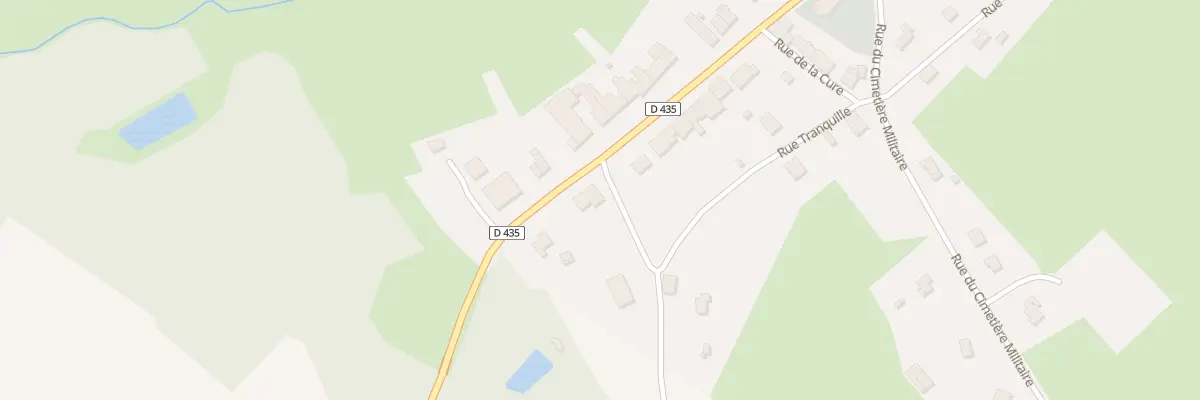 Plan du 29 Rte de Rambervillers à Ménil-sur-Belvitte