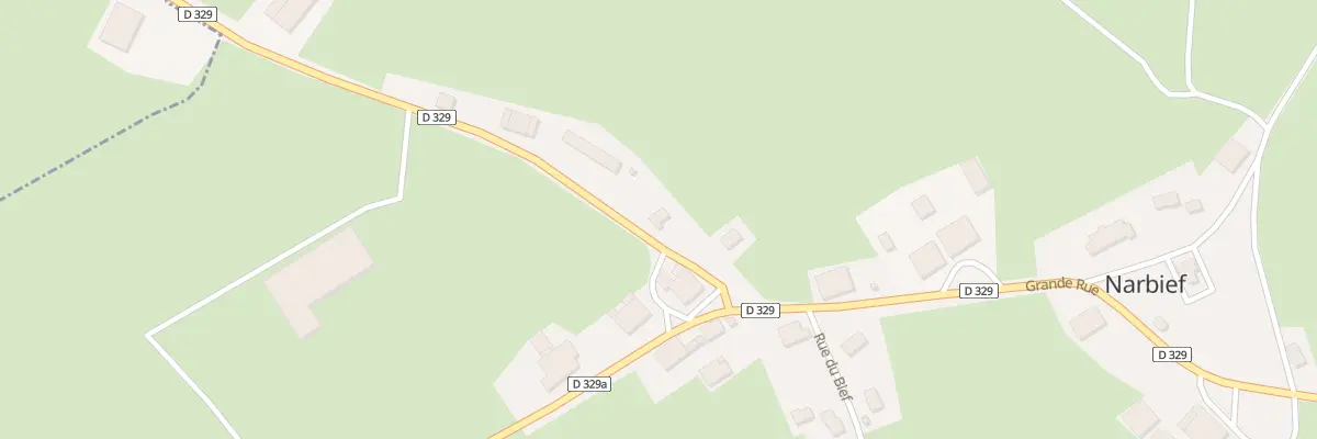 Plan du 14 Rue Grande Rue à Narbief
