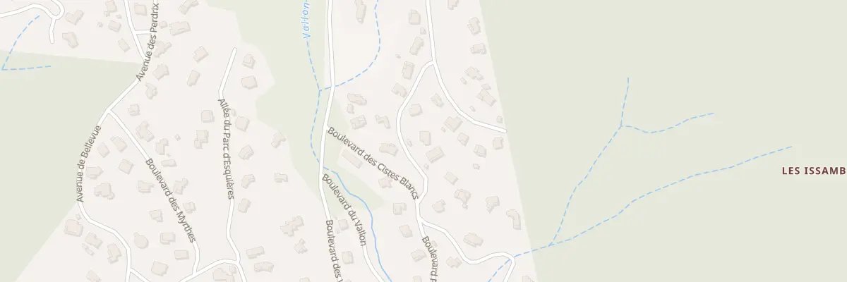 Plan du 448 Bd Plein Sud à Roquebrune-sur-Argens