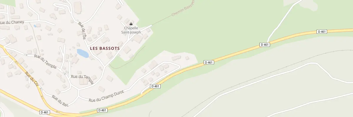Plan du 11B Rue du Champ Durot à Villers-le-Lac