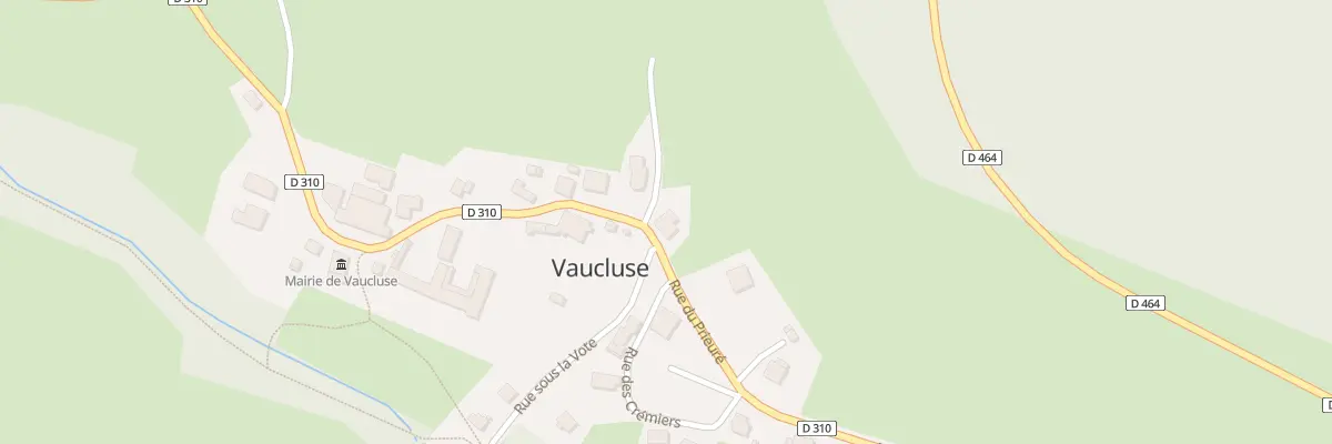 Plan du 21 Rue du Prieure à Vaucluse