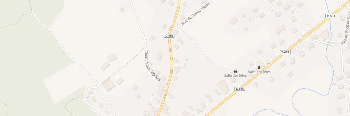 Plan du 24 Rue de Sainte-Marie à Lougres
