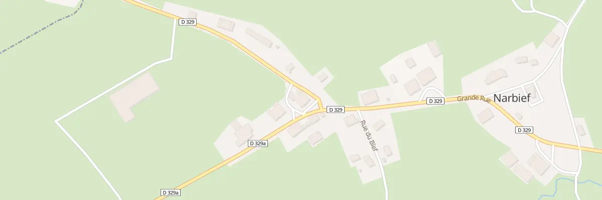 Plan du 2 Rue de la Fruitière à Narbief