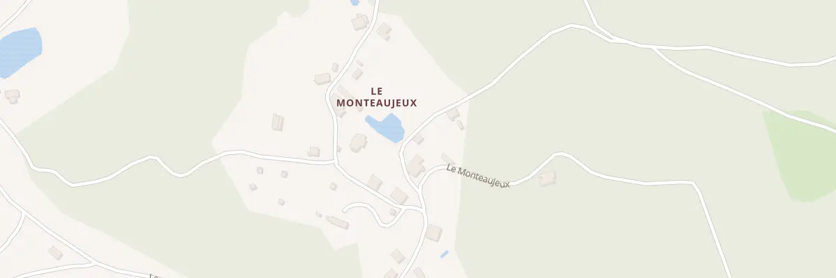 Plan du 330 Le Montaujeu à Fresse