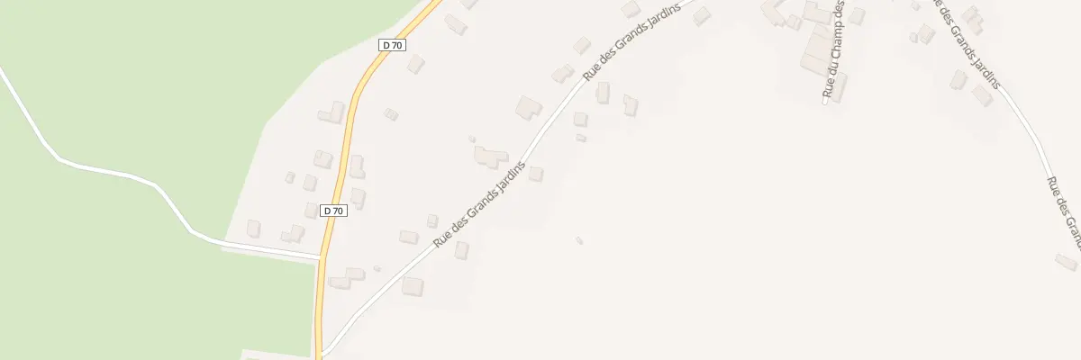 Plan du 8 Rue des Grands Jardins à Fremifontaine