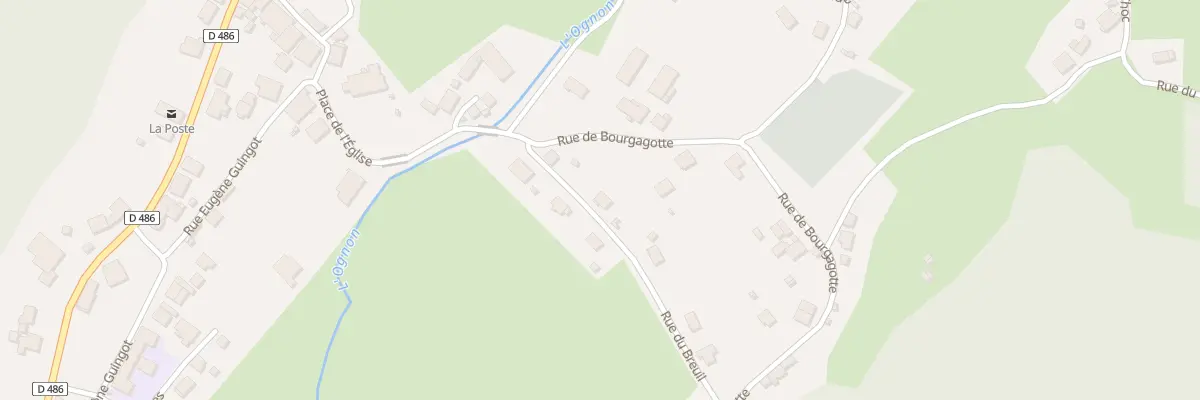 Plan du 1 Rue du Breuil à Servance-Miellin