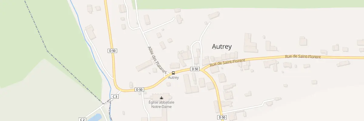 Plan du 5 Rue de l’Abbaye à Autrey