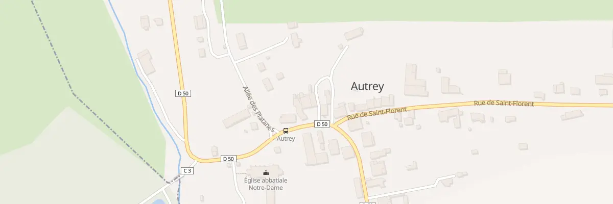 Plan du 7 Rue de l’Abbaye à Autrey