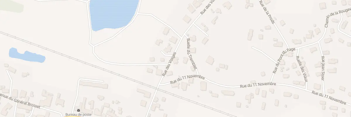 Plan du 12 Rue des Vosges à Champagney