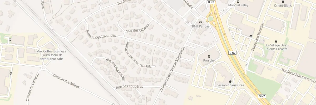 Plan du 294 Av des Lavandes à Puget-sur-Argens