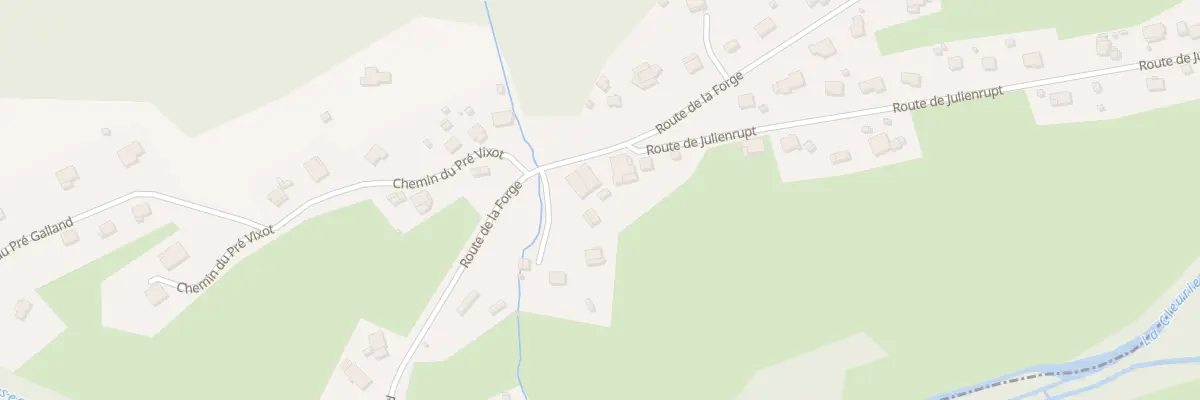 Plan du 4B Rte de la Forge à Cleurie