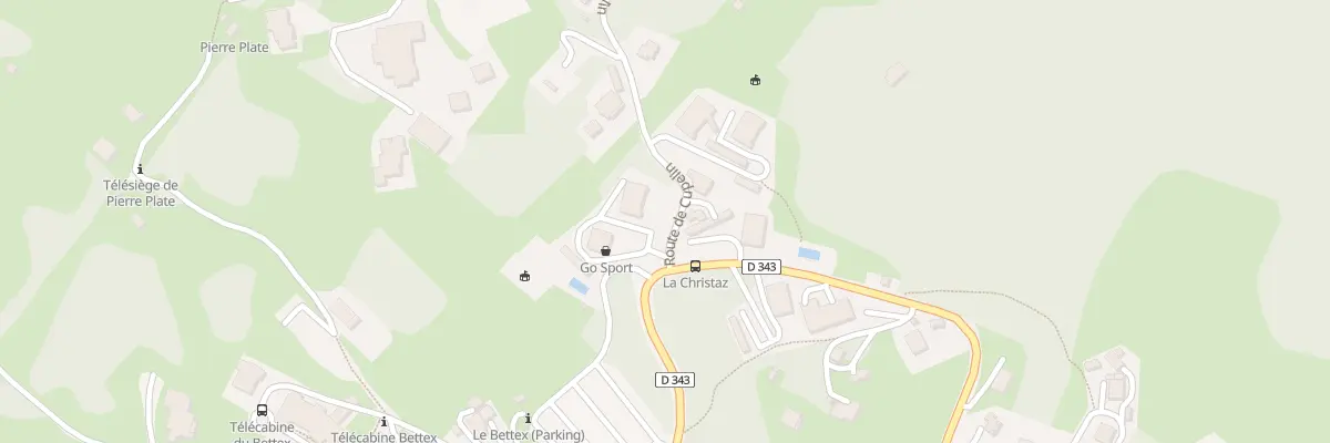 Plan du 4589 Rte de Cupelin à Saint-Gervais-les-Bains