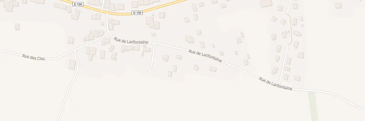Plan du 12 Rue de Larifontaine à Brû
