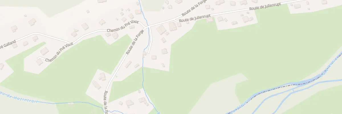 Plan du 3B Rte de la Forge à Cleurie