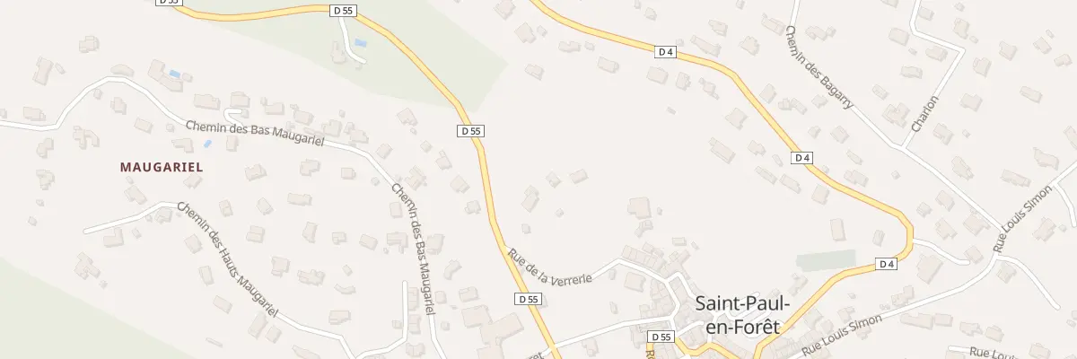 Plan du 5311 Les Pre Longs à Saint-Paul-en-Forêt