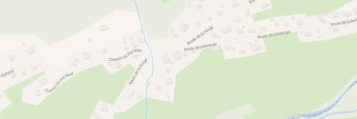 Plan du 6 Rte de la Forge à Cleurie