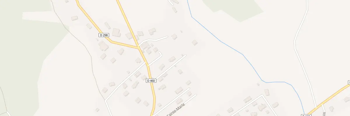 Plan du 40T Rue de Sainte-Marie à Lougres