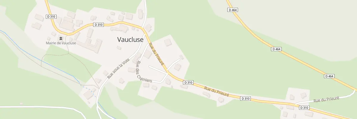 Plan du 1 Imp des Eseignottes à Vaucluse