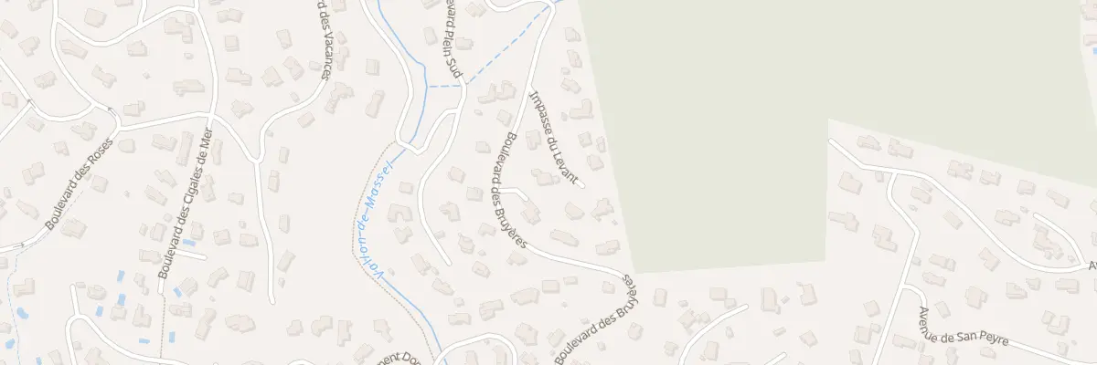 Plan du 70 Imp du Levant à Roquebrune-sur-Argens